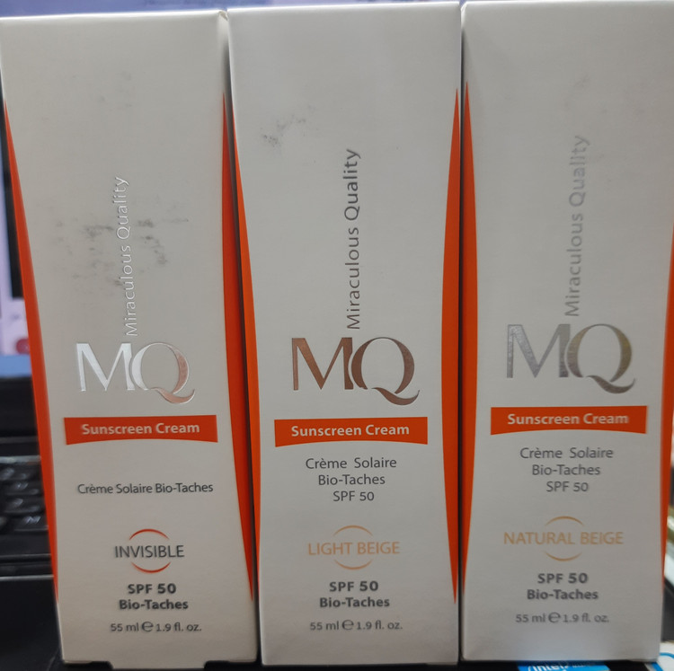 کرم ضدآفتاب و ضدلک مدل بایوتچ مارک ام کیو SPF50 با حجم 55میل