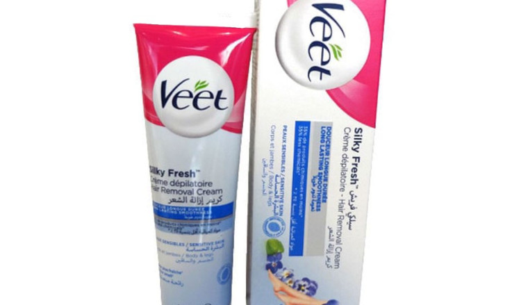 کرم موبر ویت Veet برای پوستهای حساس مدل Smooth & Fresh حجم 100 میلی