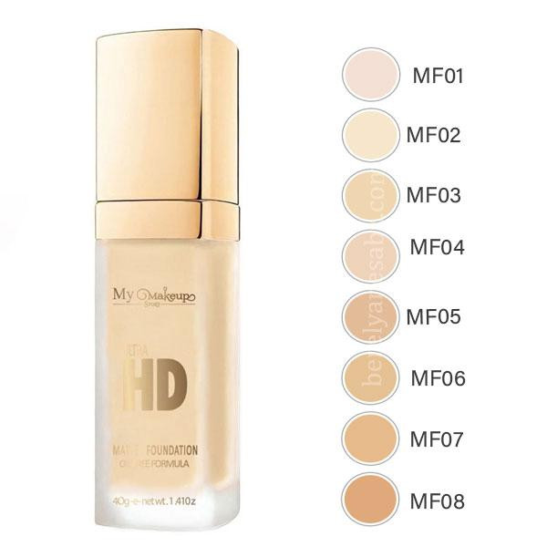 کرم پودر مایع مای میکاپ استوری Ultra HD Matte حجم 40 میلیلیتر