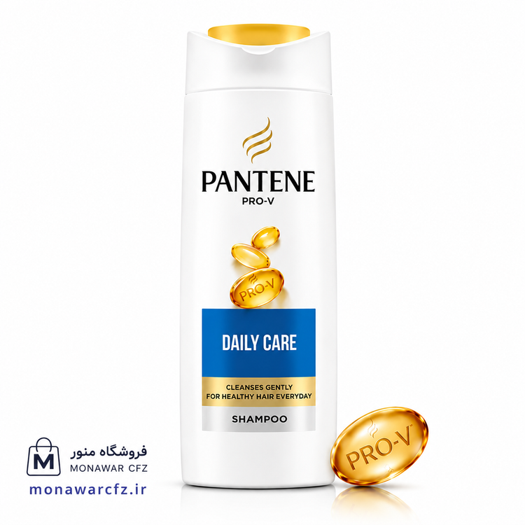 شامپو پنتن مصرف روزانه Daily Care حجم 390 میلی لیتر