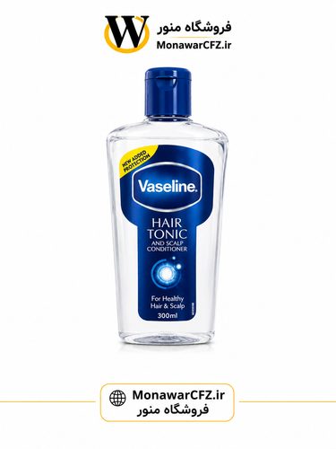 تونیک مو و نرم کننده پوست سر وازلین Vaseline Hair Tonic & Scalp Conditioner | فروشگاه منور