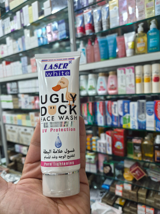فیس واش صورت لیزر وایت مدل Ugly Duck حجم 100 میلی لیتر