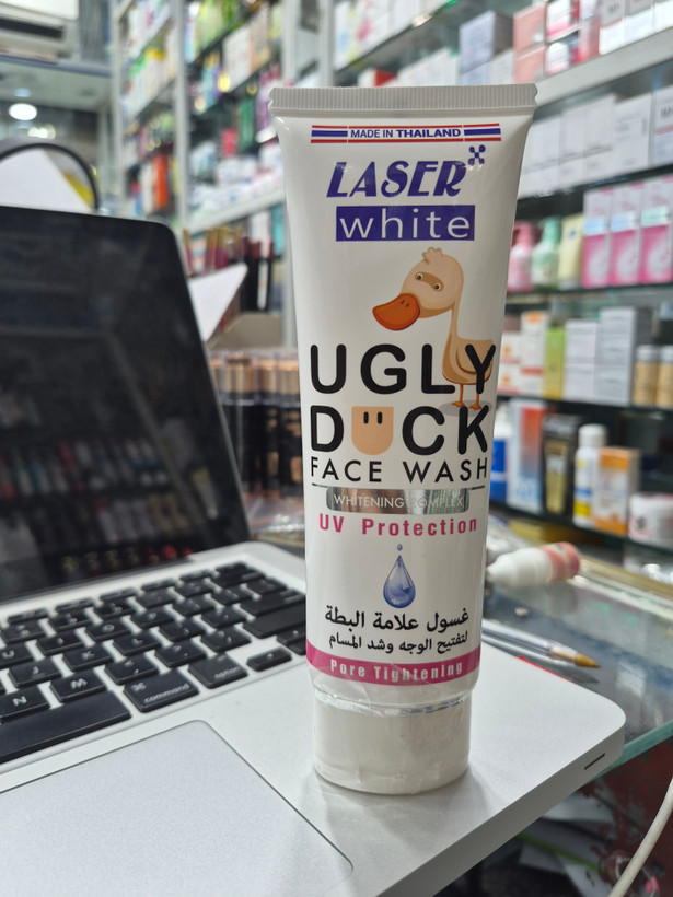 فیس واش صورت لیزر وایت مدل Ugly Duck حجم 100 میلی لیتر